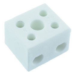 2-Pole 57A Ceramic Connector Terminal Block DESTB-1002