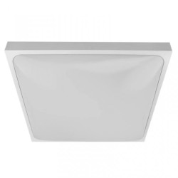 PLAFON 2xE27 N/T KWADRAT BIAŁY