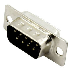 Connfly DS1033-09MBNSISS D-SUB Plug 180&#xB0; 9 Pins Soldering 1 piece