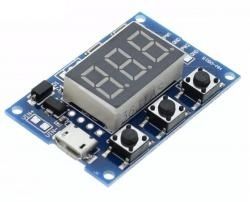 Moduł; M-GPWM-5/30V; generator PWM; 2 kanały; 5-30V; 1Hz-150KHz; napięcie wyjściowe 5V; 29x44mm; wyświetlacz LED; RoHS