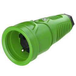 Gniazdo przenośne zielone 16A 3P IP20 2410-usw