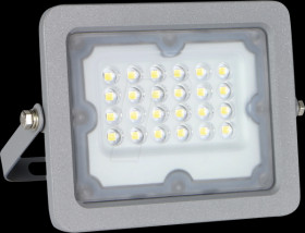 LX400231 LED floodlight, 20 W, 1800 lm, 4000 K, grey, IP65