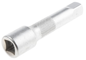 Nasadka, Matowe, Stal chromowo-wanadowa, rozm: 3/8 cala, typ: Kwadratowy, Przedłużka, dł: 75 mm