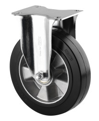 Koło samonastawne średnica kabla 200mm Płyta Tente 600kg wysokość całkowita 240mm