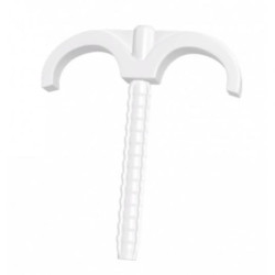 Hak podwójny HP-2 (50 szt)