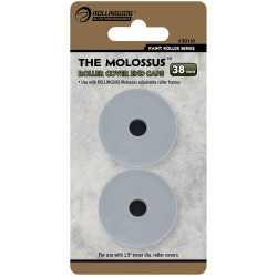 Rollingdog 09676 THE MOLOSSUS&#x2122; Roller Cover End Caps, 12-18&quot; (Pack of 2)