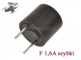 1,6A bezp. obud. okr. PCV szybki 8,4x7,6