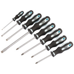 Draper Expert 63589 Soft Grip Screwdriver Set (8 Piece)