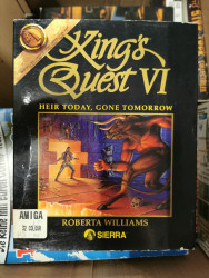 Kings Quest VI Amiga Big Box