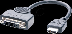 41227 HDMI adapter, HDMI connector to DVI-D socket