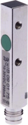 IB090175, czujnik indukcyjny, 49x8x8mm, Flush, Sn: 2, 10-30V DC, PNP NO, złącze M8 3pin, IP67