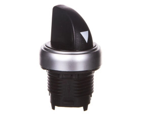 Napęd przełącznika 2 położeniowy 0-1 czarny z samopowrotem LPCS121