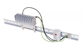Zestaw grzewczy z termostatem do szaf zewnętrznych SZK