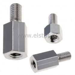 DA7M4X15 tulejka dystansowa metalowa