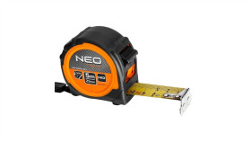 Miara Zwijana Metrówka 5M / 25Mm Magnetyczna Wzmacniana Czarno-Pomarańczowa...