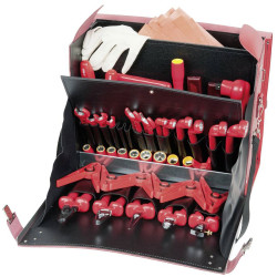 KS Tools 117.1871 Professional Electricians Tool Set, 55 Pcs