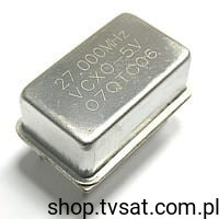 VCXO5V-27.000MHz Quartz Generator THT QTC