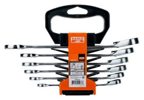 Zestaw narzędzi nastawnych Zestaw kluczy zapadkowych Bahco 8 → 17 mm 6 szt.