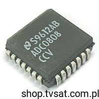 ADC0808CCV 8Bit AD LSB Converter SMD-PLCC28 NSC