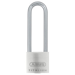 ABUS 56193 64TI/30mm TITALIUM&#x2122; Padlock 60mm Long Shackle Keyed Alike KA6312