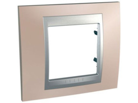 UNICA TOP Ramka 1 pojedyncza onyx copper MGU66.002.096 SCHNEIDER ELECTRIC