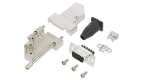 Dtsl-Rgljss-09Fssc D-Sub Pin 9 Żeńskie Kątowe 45 Zacisk Śrubowy Na Przewód