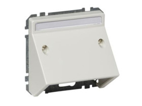 MERTEN Płytka czołowa System D wypustu kablowego biały polarny MTN464319 SCHNEIDER ELECTRIC