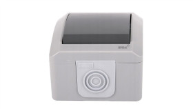 Włącznik Światła Natynkowy Łącznik Pojedynczy Do Światła Ip54 Nora...