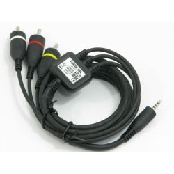 Złącze AV wt.jack 2,5 4-pol - 3xRCA np.do nawigacji BLOW / Nokia CA-92U