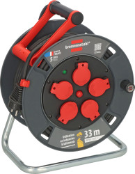 Bęben kablowy 33m 5 gniazda Szpula kablowa typ Typ E - gniazdo francuskie Typ E – francuski 230 V