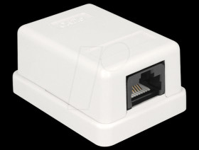86248 Network junction box 1-port cat.6 UTP