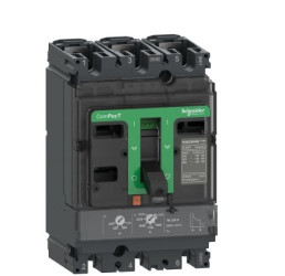 Wyłącznik kompaktowy MCCB, 3-biegunowy, 32A, Stałe, Schneider Electric, NSX