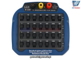 Dekada rezystorowa R-100 1Ω - 11MOhm