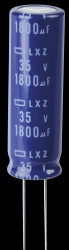ELXZ350ELL182MK40S ELKO, 1800 µF, 35 V, 105 °C