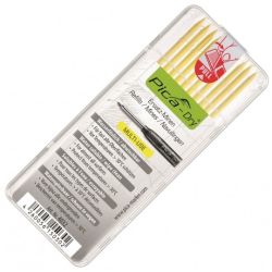 Wkłady zapasowe (10 sztuk) do ołówka PICA 3030 żółte 2,8mm (rozpuszczalne) PICA-Dry 4032