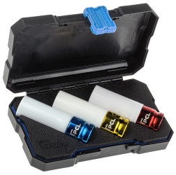 Nasadka udarowe, Stal chromowo-molibdenowa, rozmiar: 17 mm, 19 mm, 21 mm, napęd: Kwadratowy, rozmiar: 1/2 cala