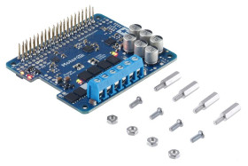 Pololu Motoron M2H24v16 Dual High-Power Motor Controller for Raspberry Pi (Connectors Soldered)