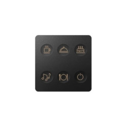 D82-Sense Klawiatura Sense, 6 klawiszy, Custom T2 Grafit 8000664-038