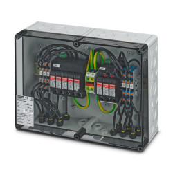 Puszka elektroinstalacyjna ścienna Poliwęglan 361 x 254 x 111mm Metaliczny srebrny IP65 Phoenix Contact