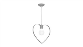 Lampa Wisząca Amore Grey 1Xe27 Mlp9822 Milagro
