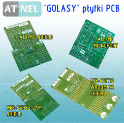 Pakiet "GOLAS" PCB do ESP: MP + CAM + WROOM + MH