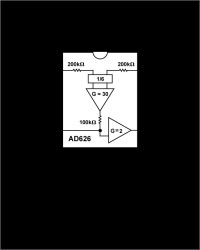 Low Cost, Single-Supply Differential Amplifier