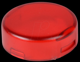 A0163B Cover for operator, round, red