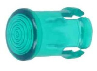 OTLED5-SOCZ-G Soczewka diody LED 5mm, zielona, niskoprofilowa