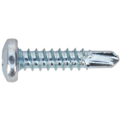 Sealey SDPH4219 Self Drilling Screw 4.2 x 19mm Pan Head Phillips Zinc Pack 100