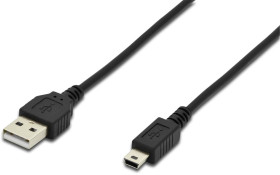 Kabel USB Digitus AK-300130-018-S AK-300130-018-S, USB-A na USB-Mini-B, 1.80 m