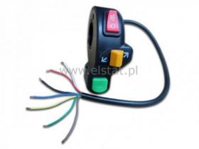 Przełącznik świateł, kierunkowskazów, do roweru