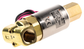 Zawór elektromagnetyczny 24 V DC SMC 3-drogowy G żeńskie 1/4 cala 1/4cal NO/NC