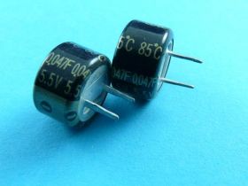 0,047F/5,5V HOR.ELKO GOLD CAP
