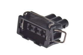 Złącze samochodowe 3-pinowe Delphi -rzędowe Żeński 2.8 Montaż na kablu Połączenie zagniatane Złącze samochodowe